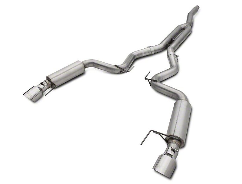 MBRP 2015-2021 Ford Mustang EcoBoost (AL) Cat-Back Exhaust Street Version