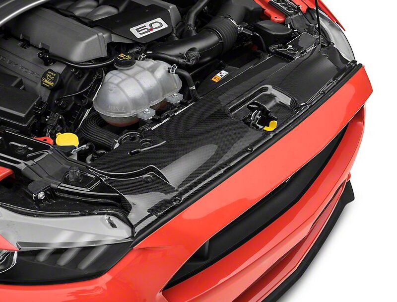Anderson Composites 2015-2017 Ford Mustang Carbon Fiber Radiator Cover
