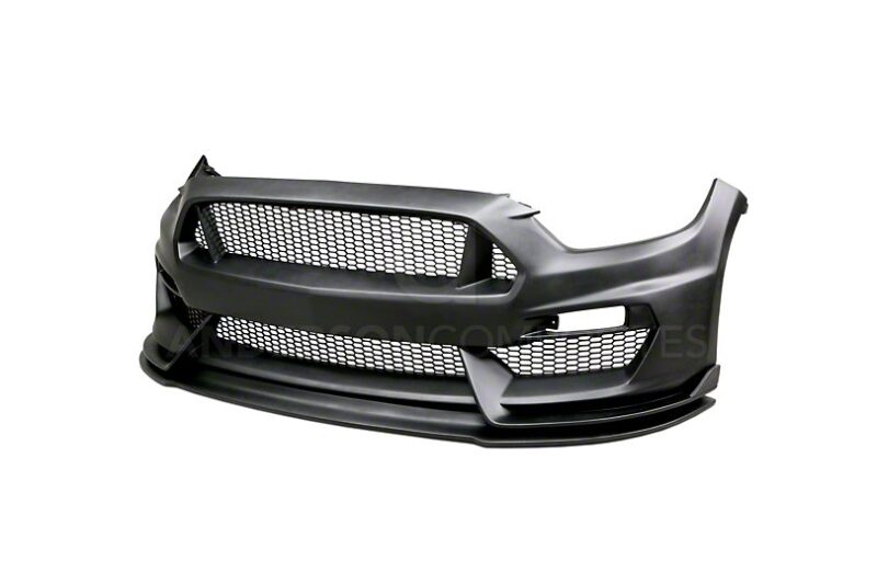 Anderson Composites 2015-2017 Ford Mustang GT350 Style Fiberglass Front Bumper With Front Lip