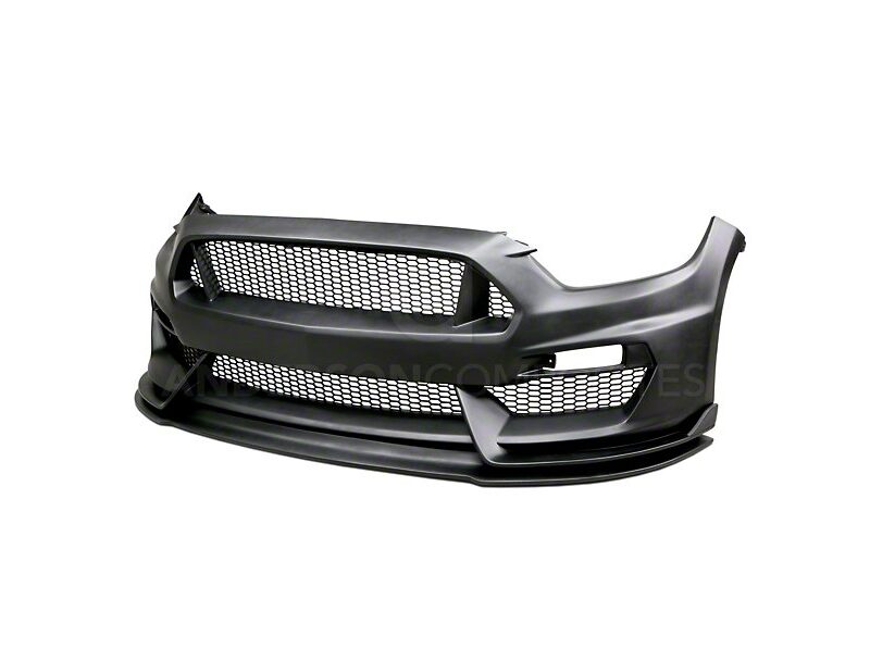 Anderson Composites 2015-2017 Ford Mustang GT350 Style Fiberglass Front Bumper With Front Lip