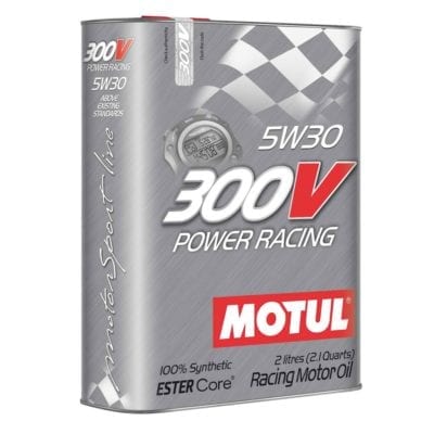 Motul 300v Power Racing 5W30 - 2 Liter Can