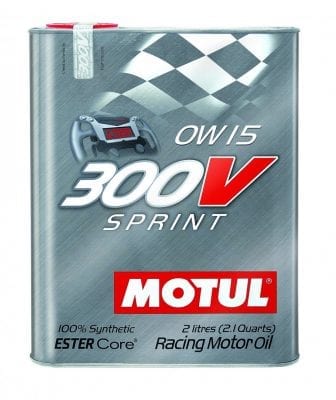Motul 300V Sprint 0W15 - 2 Liter Can