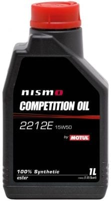 Motul Nismo Competition Oil 2212E 15W50 - 1 Liter - 6 Bottles