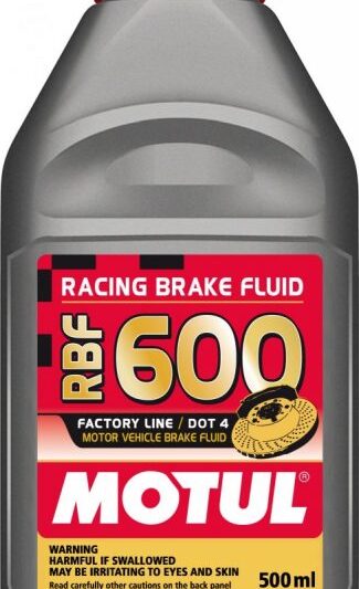 Motul RBF 600 DOT 4 Brake Fluid - 500mL