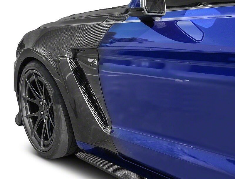 Anderson Composites 2015-2017 Ford Mustang GT350 Style Carbon Fiber Fenders