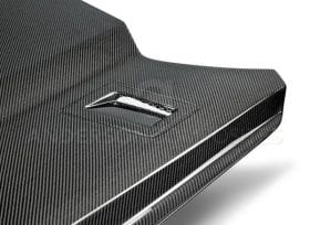 Anderson Composites 2015-2017 Ford Mustang Double Sided Carbon Fiber GTH Style Hood - Image 3