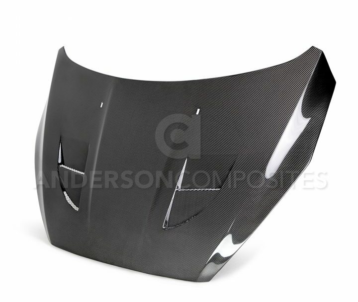 Anderson Composites 2016-2018 Ford Focus Carbon Fiber Hood Type-SA