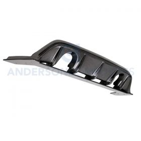 Anderson Composites 2016-2018 Ford Focus RS Type-AR Carbon Fiber Diffuser/Valance - Image 2