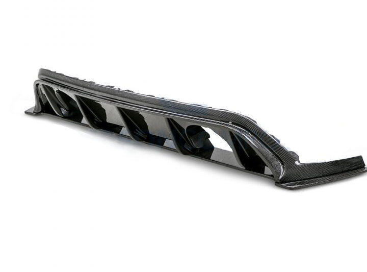 Anderson Composites 2016-2018 Ford Focus RS Type-AR Carbon Fiber Diffuser/Valance