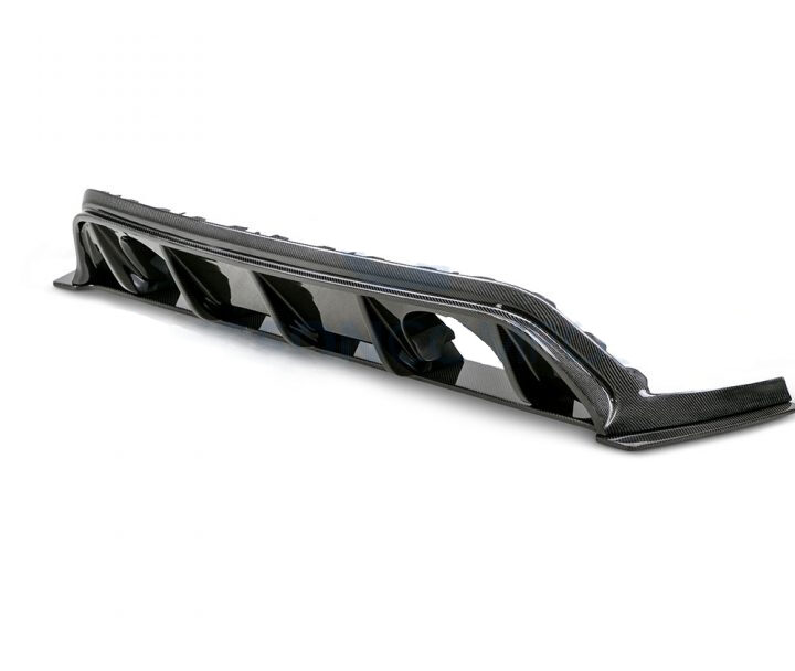 Anderson Composites 2016-2018 Ford Focus RS Type-AR Carbon Fiber Diffuser/Valance
