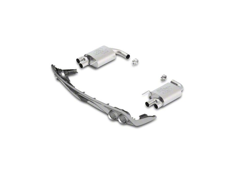 Ford Performance by Borla 2015-2017 Ford Mustang EcoBoost Premium Touring Axle-Back Exhaust w/ GT350 Lower Valance