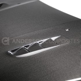 Anderson Composites 2015-2018 Ford Focus Carbon Fiber Hood Type RS - Image 1