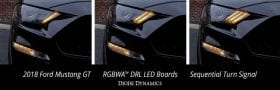 Diode Dynamics 2018-2019 Ford Mustang Multicolor DRL LED Boards - Image 3