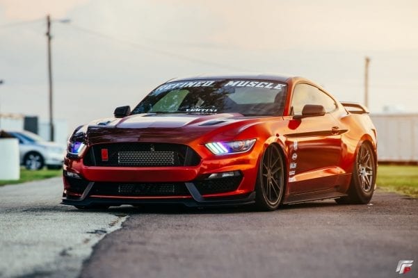 Air Lift Performance 2015-2023 Ford Mustang 3H Management Front and Rear Air Strut Kit