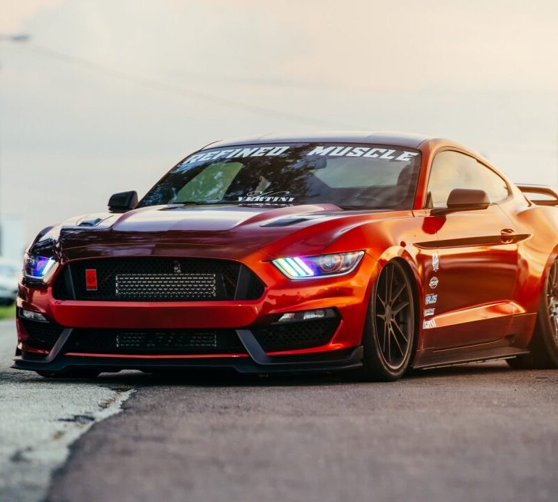 Air Lift Performance 2015-2023 Ford Mustang 3H Management Front and Rear Air Strut Kit