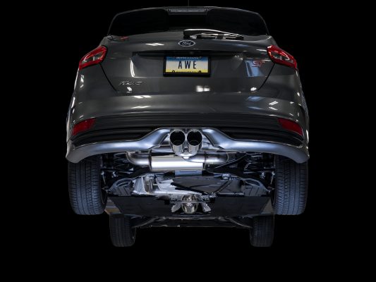 AWE Ford Focus ST Touring Edition Cat-back Exhaust  - Chrome Tip