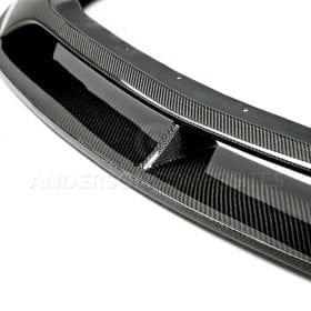 Anderson Composites 2015-2017 Ford Mustang Carbon Fiber Type-AR Front Chin Splitter - Image 2