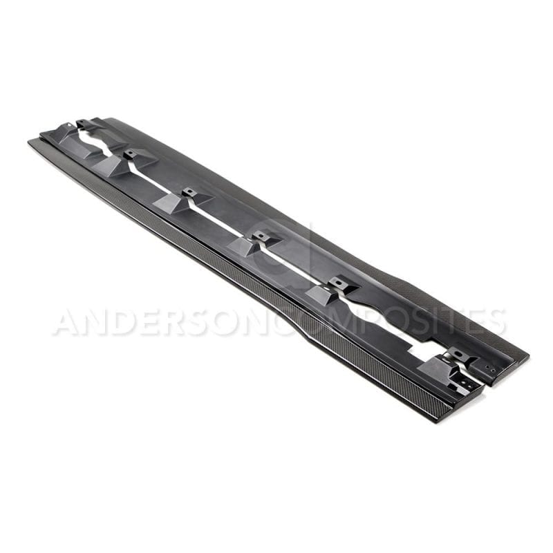 Anderson Composites 2016-2018 Ford Focus RS Type-AR Side Skirts Rocker Panel Splitter - Image 8