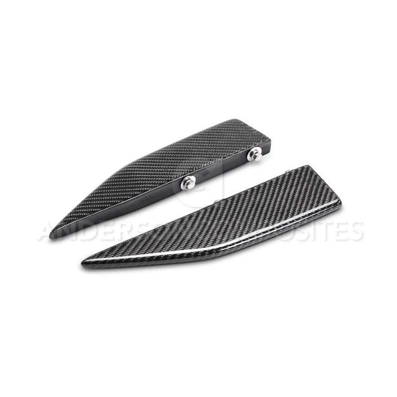 Anderson Composites 2016-2018 Ford Focus RS Type-AR Side Skirts Rocker Panel Splitter - Image 3