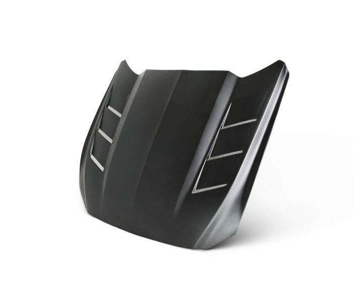 Anderson Composites 2015-2017 Ford Mustang Fiberglass Heat Extractor Hood