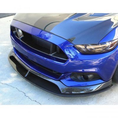 Anderson Composites 2015-2017 Ford Mustang Carbon Fiber Type-AR Front Chin Splitter