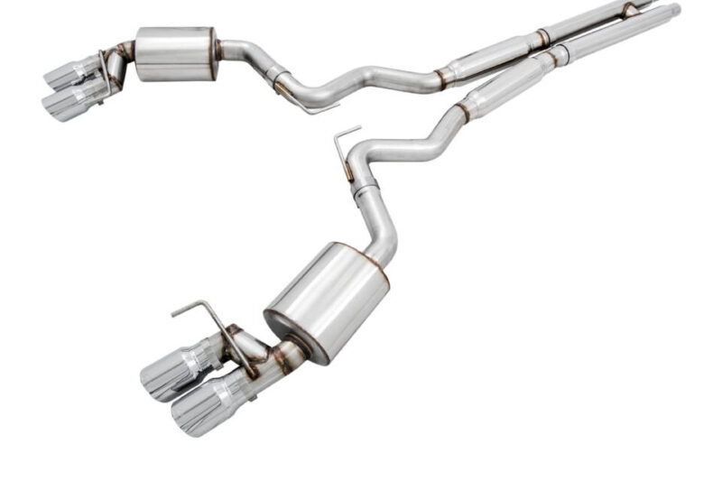 AWE 2018-2023 Ford Mustang GT Track Edition Cat-back Exhaust
