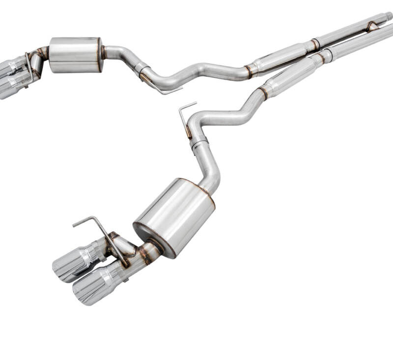 AWE 2018-2023 Ford Mustang GT Track Edition Cat-back Exhaust