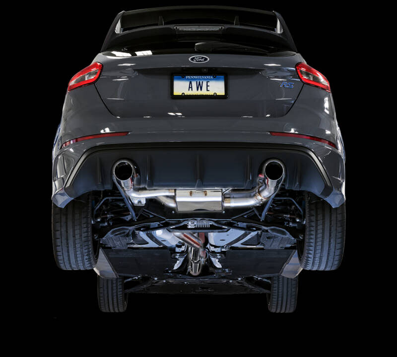 AWE 2016-2018 Ford Focus RS SwitchPath with Remote Control Cat Back Exhaust