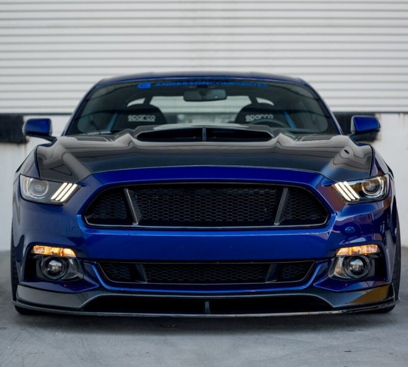 Anderson Composites 2015-2017 Ford Mustang Carbon Fiber Fog Light Surrounds