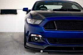Anderson Composites 2015-2017 Ford Mustang Carbon Fiber Fog Light Surrounds - Image 7