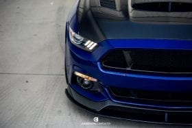 Anderson Composites 2015-2017 Ford Mustang Carbon Fiber Fog Light Surrounds - Image 6