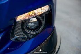 Anderson Composites 2015-2017 Ford Mustang Carbon Fiber Fog Light Surrounds - Image 2