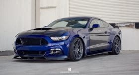 Anderson Composites 2015-2017 Ford Mustang Carbon Fiber Fog Light Surrounds - Image 3