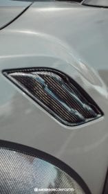 Anderson Composites 2017-2020 Ford Raptor Carbon Fiber Front Fender Vents (Type-OE) - Image 1