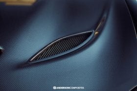 Anderson Composites 2015-2023 Dodge Charger Hellcat Style Carbon Fiber Hood - Image 2