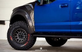 Anderson Composites 2017-2020 Ford Raptor Carbon Fiber Front Fenders (Type-OE) - Image 9