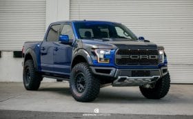 Anderson Composites 2017-2020 Ford Raptor Carbon Fiber Type-OE Front Fender Flares - Image 4