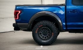 Anderson Composites 2017-2020 Ford Raptor Carbon Fiber Type-OE Rear Fender Flares - Image 4