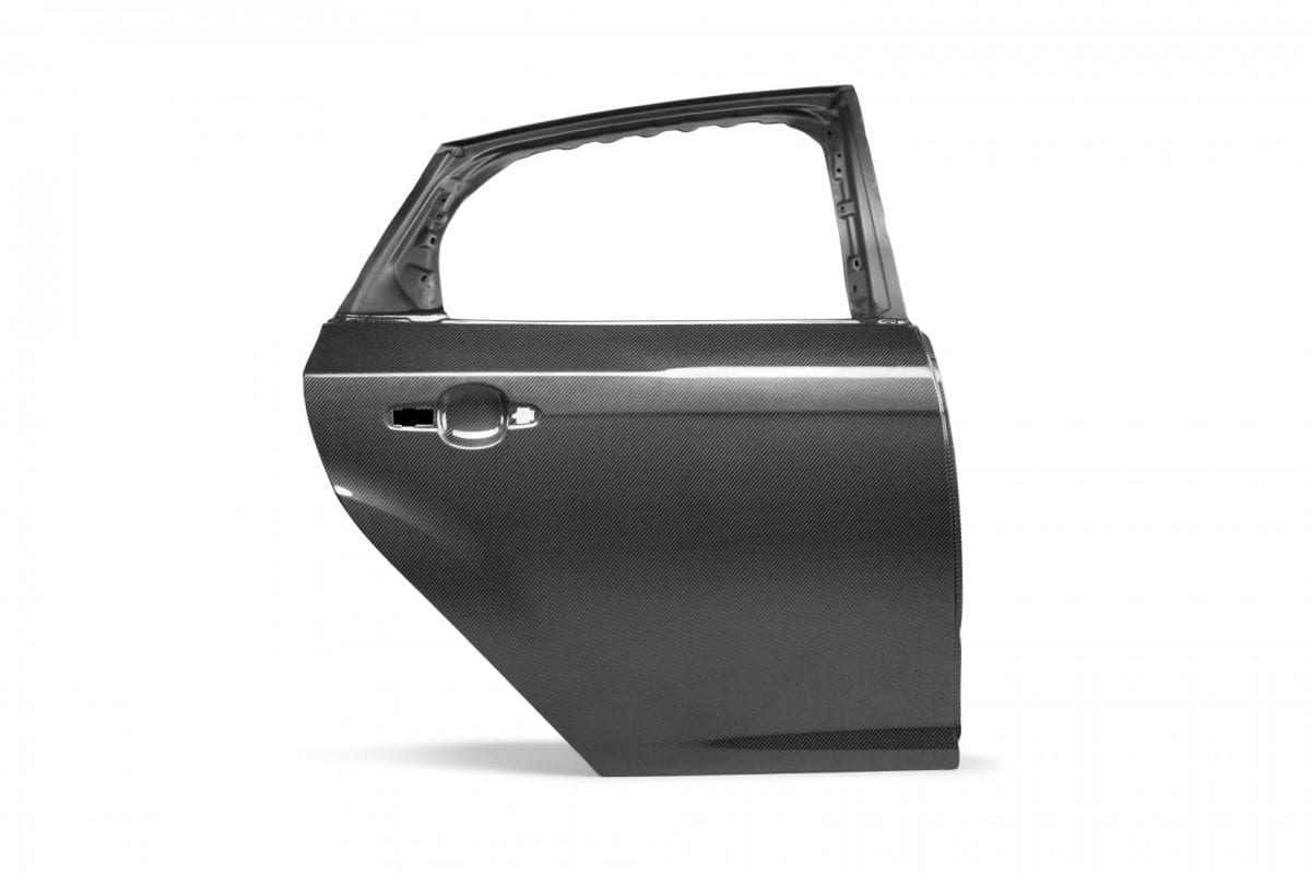Anderson Composites 2016-2018 Ford Focus RS Carbon Fiber Rear Doors (Pair)