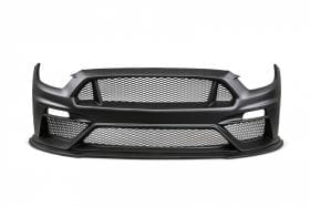 Anderson Composites 2015-2017 Ford Mustang Ford GT Style Fiberglass Front Bumper - Image 2
