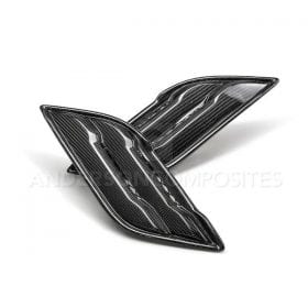 Anderson Composites 2017-2020 Ford Raptor Carbon Fiber Front Fender Vents (Type-OE) - Image 3