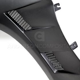 Anderson Composites 2015-2017 Ford Mustang Fiberglass Type-AT Front Fenders (Pair) - Image 1
