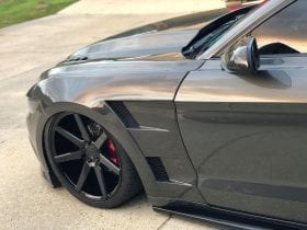 Anderson Composites 2015-2017 Ford Mustang Carbon Fiber Type-AT Front Fenders (Pair) - Image 7