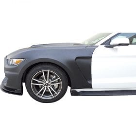 Anderson Composites 2015-2017 Ford Mustang GT350 Style Fiberglass Front Fenders (Pair) - Image 3
