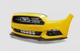 Anderson Composites 2015-2017 Ford Mustang Carbon Fiber Type-AC Front Chin Splitter - Image 8