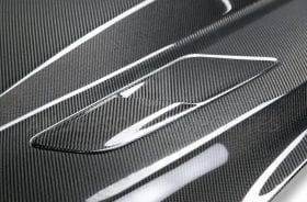 Anderson Composites 2015-2017 Ford Mustang Double Sided Carbon Fiber Cowl Hood - Image 11