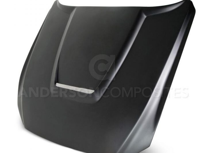Anderson Composites 2015-2017 Ford Mustang Fiberglass GT350 Style Hood