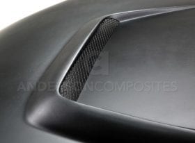 Anderson Composites 2015-2017 Ford Mustang Fiberglass GT350 Style Hood - Image 3