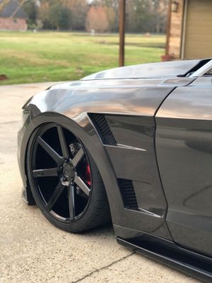 Anderson Composites 2015-2017 Ford Mustang Carbon Fiber Type-AT Front Fenders (Pair)