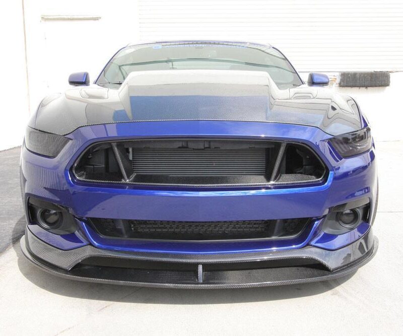 Anderson Composites 2015-2017 Ford Mustang Double Sided Carbon Fiber Cowl Hood